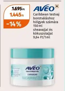 Müller Aveo caribbean testvaj borotváláshoz hölgyek számára ajánlat