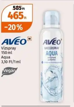 Müller Aveo vízspray ajánlat