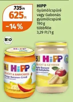 Müller Hipp gyümölcspüré vagy gabonás gyümölcspüré ajánlat