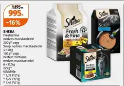 Müller Sheba fresh & fine nedves macskaeledel ajánlat