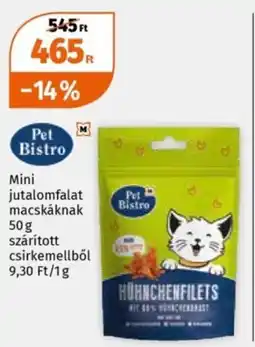 Pet Bistro mini jutalomfalat macskáknak