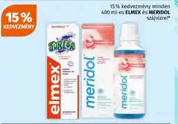 Minden 400 ml-es Elmex és Meridol szájvízre!