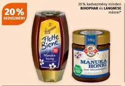 Müller Minden Bihophar és Langnese mézre! ajánlat