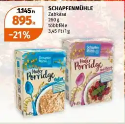 Schapfenmühle zabkása