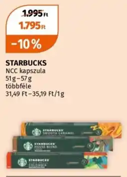Starbucks ncc kapszula