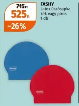 Fashy latex úszósapka kék vagy piros