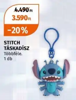 Stitch táskadísz