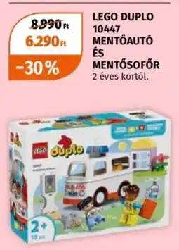 Müller Lego duplo 10447 mentőautó és mentősofőr ajánlat