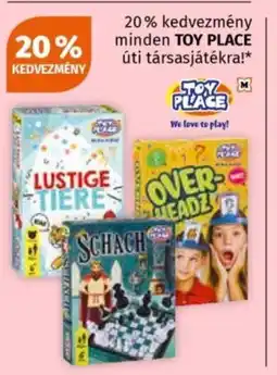Müller Minden Toy Place úti társasjátékra! ajánlat