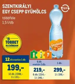 Metro Szentkirályi egy csepp gyümölcs ajánlat