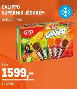 Metro Calippo supermix jégkrém ajánlat
