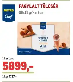 Metro Fagylalt tölcsér ajánlat