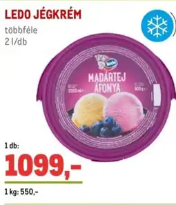 Metro Ledo jégkrém ajánlat
