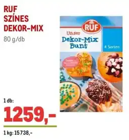 Metro Ruf színes dekor-mix ajánlat