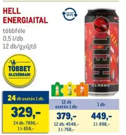 Metro Hell energiaital ajánlat