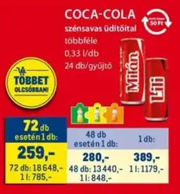 Metro Coca-cola szénsavas üdítőital ajánlat