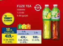 Metro Fuze tea ajánlat