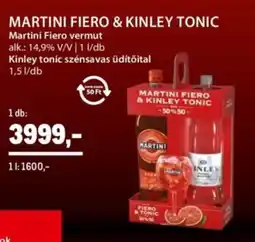 Metro Martini fiero & kinley tonic ajánlat