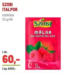 Metro Szobi italpor ajánlat