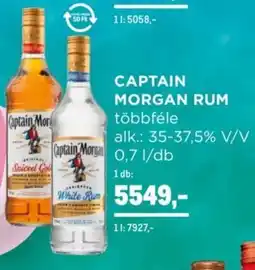 Metro Captain morgan rum ajánlat