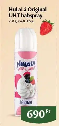 EcoFamily HuLaLá Original UHT habspray ajánlat