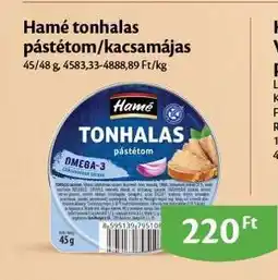 EcoFamily Hamé tonhalas pástétom/kacsamájas ajánlat