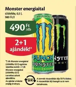 EcoFamily MONSTER Energiaital ajánlat
