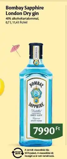 BOMBAY SAPPHIRE London Dry Gin