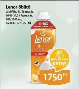 EcoFamily LENOR Öblítő ajánlat