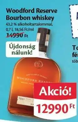 EcoFamily Woodford Reserve Bourbon whiskey ajánlat