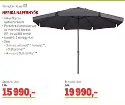 Metro Tarrington house merida napernyők ajánlat