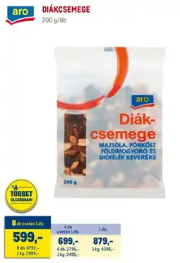 Metro Aro diákcsemege ajánlat