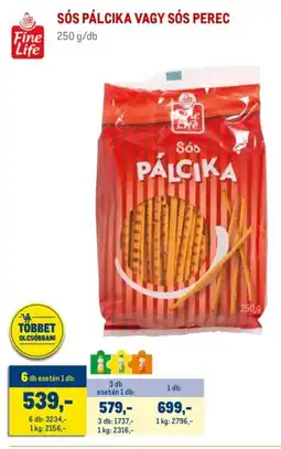 Metro Sós pálcika vagy sós perec ajánlat