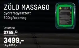 Metro Zöld massago ajánlat