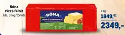 Metro Róna Pizza feltét ajánlat