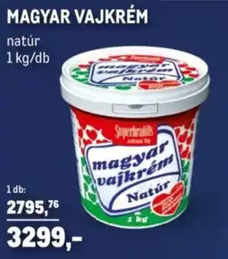 Metro Magyar vajkrém ajánlat