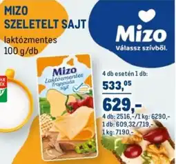 Metro Mizo szeletelt sajt ajánlat