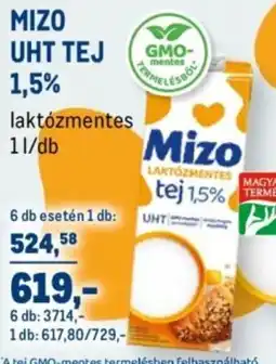 Metro Mizo uht tej 1,5% ajánlat