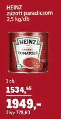 Metro Heinz zúzott paradicsom ajánlat