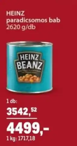 Metro Heinz paradicsomos bab ajánlat