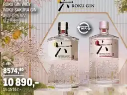 Metro Roku gin vagy roku sakura gin ajánlat