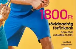 Pepco rövidnadrág férfiaknak ajánlat