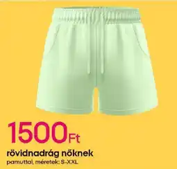 Pepco rövidnadrág nőknek ajánlat