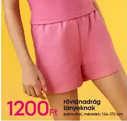 Pepco rövidnadrág lányoknak ajánlat