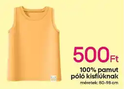 Pepco 100% pamut póló kisfiúknak ajánlat