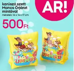 Pepco Karúszó szett mancs őrjárat mintával ajánlat