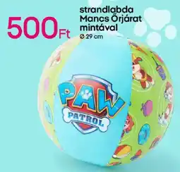 Pepco Strandlabda mancs őrjárat mintával ajánlat