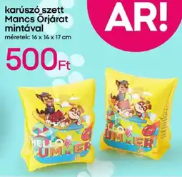 Pepco Karúszó szett mancs őrjárat mintával ajánlat