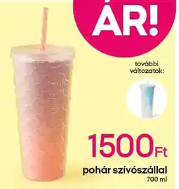 Pepco Pohár szívószállal ajánlat