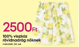 Pepco 100% viszkóz rövidnadrág nőknek ajánlat